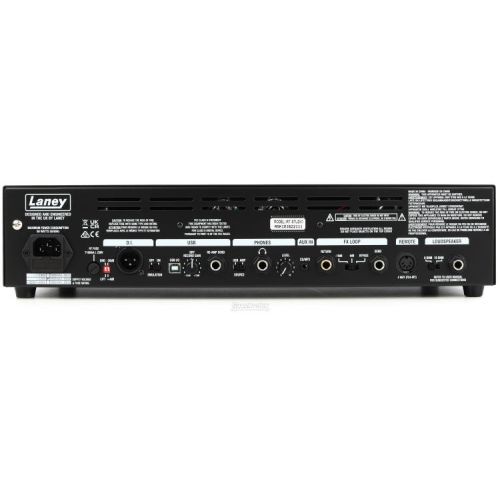  Laney Ironheart IRT-Studio 15-watt Rackmount Tube Head Demo