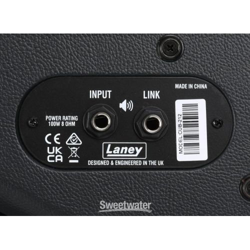  Laney Cub-212 2 x 12-inch 100-watt Guitar Cabinet