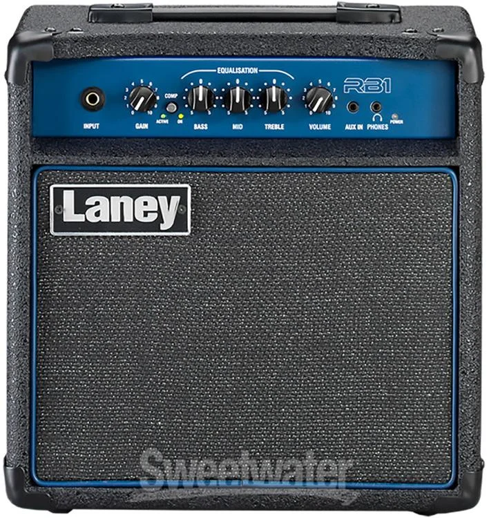  Laney Richter RB1 1 x 8-inch 15-watt Bass Combo Amp