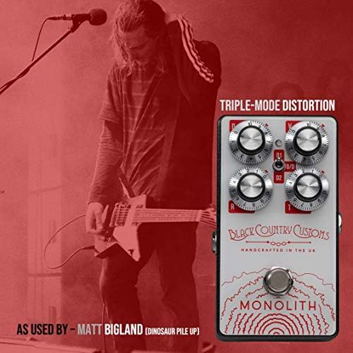  [아마존베스트]Black Country Customs by Laney - Monolith - Boutique Effect Pedal - Distortion