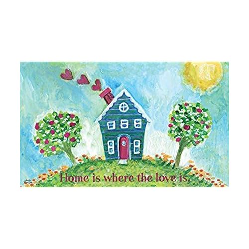  Lang 3210028 Loving Home Door Mat by Wendy Bentley, 30 x 18