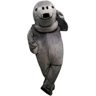 Zoo Manatee Mascot Costume Cartoon Character Adult Sz Langteng