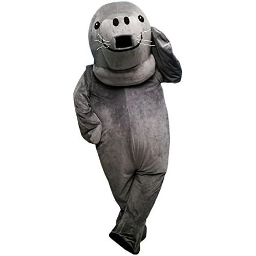  Zoo Manatee Mascot Costume Cartoon Character Adult Sz Langteng