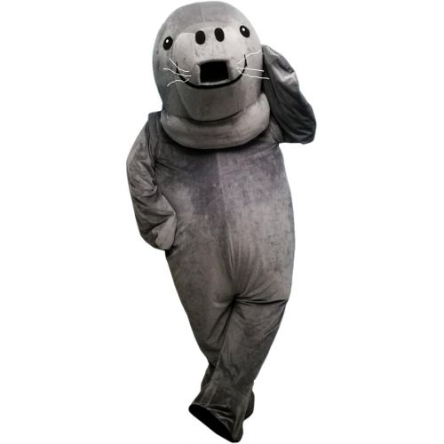  Zoo Manatee Mascot Costume Cartoon Character Adult Sz Langteng