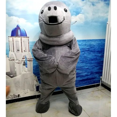  Zoo Manatee Mascot Costume Cartoon Character Adult Sz Langteng