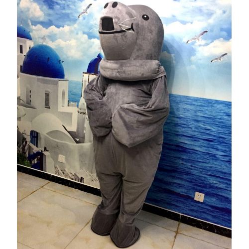  Zoo Manatee Mascot Costume Cartoon Character Adult Sz Langteng