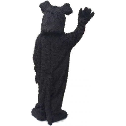  Langteng Black Schnauzer Terrier Dog Mascot Costume Real Picture Cartoon(TM)
