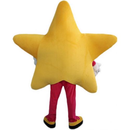  Yellow Star Mice Mascot Costume Character Adult Sz Real Picture Langteng Cartoon