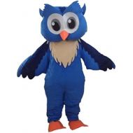 Blue Owl Mascot Costume Character Adult Sz Langteng Cartoon