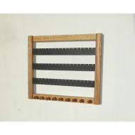 /LangtonStudio NEW! oak Earring Holder, Holds 40 - 50 pairs , Jewelry Organizer, Earring Storage, Jewelry Display