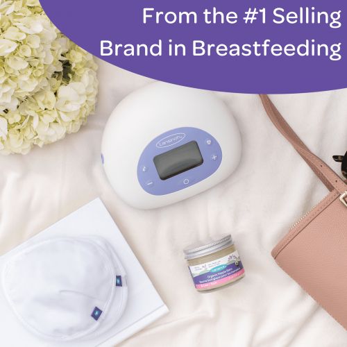 란시노 Lansinoh Signature Pro Portable Double Electric Breast Pump with LCD Screen and Adjustable Suction & Pumping Levels