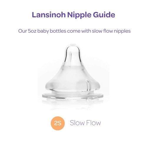 란시노 [아마존베스트]Lansinoh Breastmilk Storage Bottles, 5 Ounces, Pack of 3, Store Baby Milk in The Refrigerator, for Breastfeeding Moms, BPA and BPS Free, Nursing Essentials