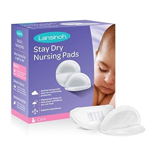 란시노 [아마존베스트]Lansinoh Stay Dry Disposable Nursing Pads, 36 Count, Superior Absorbency, Ultra Soft Leak...