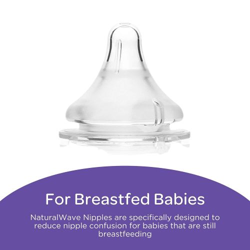 란시노 Lansinoh Breastfeeding Bottles for Baby, 8 ounces, 3 count