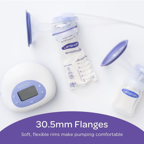 란시노 Lansinoh ComfortFit Breast Pump Flanges, 2 count Large Size