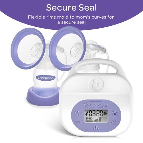 란시노 Lansinoh ComfortFit Breast Pump Flanges, 2 count Large Size