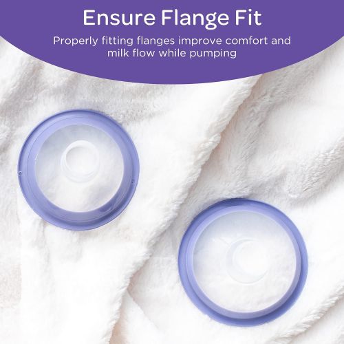 란시노 Lansinoh ComfortFit Breast Pump Flanges, 2 count Large Size