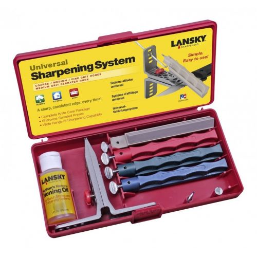  Lansky Sharpeners Lansky Universal Controlled-Angle Knife Sharpening System