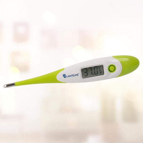  Lantelme Digital Fieberthermometer Baby Kinder Fieber Thermometer Signalton Wasserdicht Memory Fieberalarm Flexibel 2641