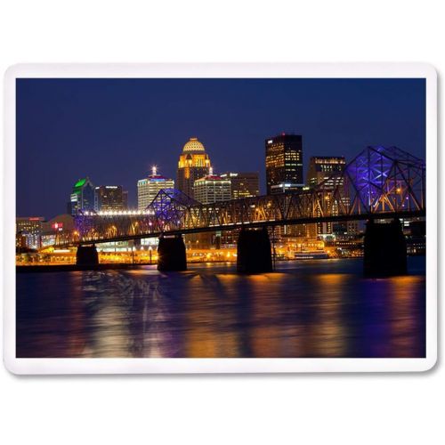 Lantern Press Louisville, Kentucky, Skyline at Night, Photography A-96293 96293 (Playing Card Deck, 52 Cards, Poker Size with Jokers)