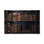 Lantern Press Antique Book Shelf Photograhy A-90894 (12x18 Premium Acrylic Puzzle, 130 Pieces)