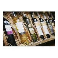 Lantern Press Closeup of Wine Shelf Photography A-93544 (20x30 Premium 1000 Piece Jigsaw Puzzle, Made in USA!)