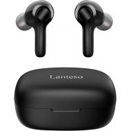 True Wireless Earbuds,Lanteso TWS Bluetooth Earbuds with Mics Clear Call Touch Control Bluetooth Headphones with Bass Sound in Ear Earphones for Music,Home Office…