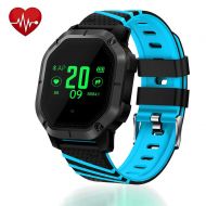 Lantop Waterproof Bluetooth Smart Watch Multi-Function Sport Band Blood Pressure Heart Rate Monitor Running Swimming Fitness Tracker