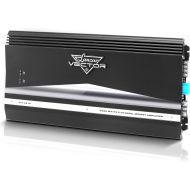 [아마존베스트]Lanzar 2-Channel High Power MOSFET Amplifier - Slim 6000 Watt Bridgeable Mono Stereo 2 Channel Car Audio Amplifier w/Crossover Frequency and Bass Boost Control, RCA Input and Line Output