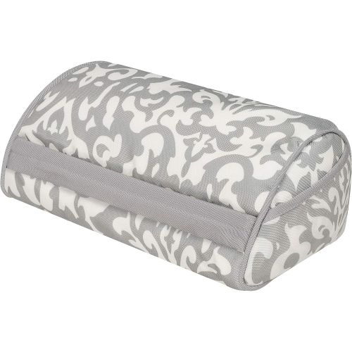  LapGear Designer Tablet Pillow Stand with Phone Pocket - Gray Damask - Fits Most Tablet Devices - Style No. 35514