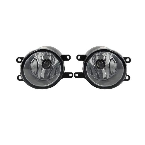  Laprive Auto 2pcs For 11-13 Corolla Clear Lens Blk Cover Driving Fog Lights+Bulbs+Switch+Wiring