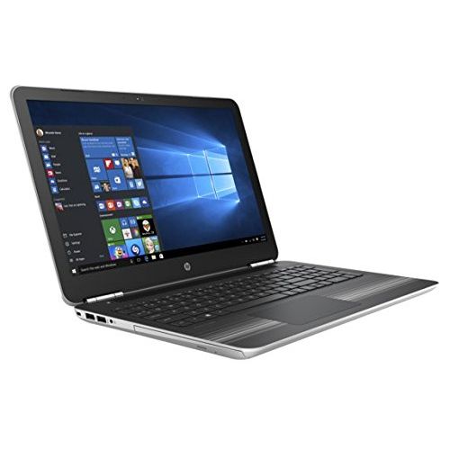 에이치피 HP Pavilion 15z Natural Silver Laptop PC - AMD A9-9410 Dual Core, Radeon R5 Graphics, 15.6-Inch WLED Touchscreen Display (1920x1080), Windows 10 Home, Backlit Keyboard, 1TB Perform