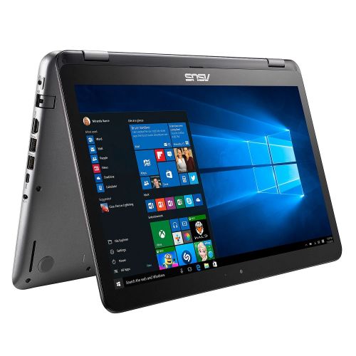아수스 Asus ASUS Flip Convertible 2-in-1 Full HD 15.6 Touchscreen Laptop, Intel Core i7-6500U Processor 2.5 GHz, 12GB DDR4 Memory, 1TB Hard Drive, USB 3.1 Type C, 802.11ac, HDMI, Bluetooth, Wi