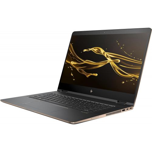 에이치피 HP Spectre x360 2-in-1 15.6 4K Ultra HD TouchScreen Laptop (8th Gen Intel Ice Lake i7-8550U 16GB Ram 512GB SSD NVIDIA MX150 Thunderbolt Win 10 Dark Ash Silver)