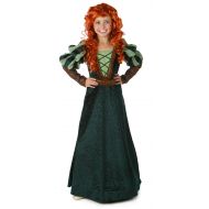 Largemouth Girls Brave Forest Princess Costume Child Green
