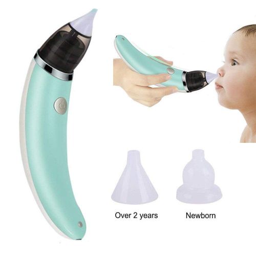  Larimar Nasal Aspirator for Baby-Electric Nasal Aspirator-Baby Nasal Aspirator Nose Cleaner, Safe Electric Battery Operated Nose Suction, Safe Hygienic for Newborns and Toddlers,...