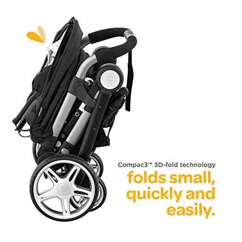  Larktale coast stroller Compact Full-Featured stroller for Infants and Toddlers Ultra Compact Fold Best stroller for Newborns - Full Recline and Infant Car Seat Compatible - Build