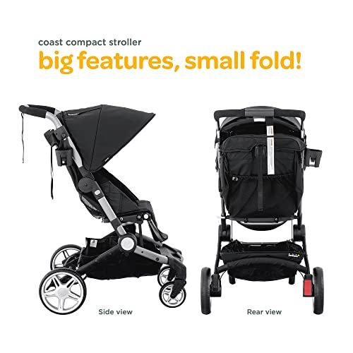  Larktale coast stroller Compact Full-Featured stroller for Infants and Toddlers Ultra Compact Fold Best stroller for Newborns - Full Recline and Infant Car Seat Compatible - Build