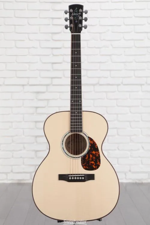  Larrivee OM-09 Silver Oak Acoustic Guitar - Natural, Sweetwater Exclusive