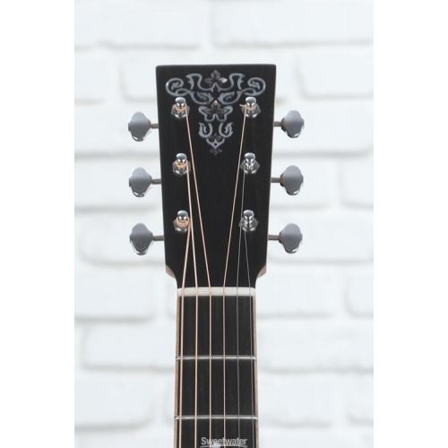  Larrivee D-40 Custom Ovangkol Acoustic Guitar - Natural Satin