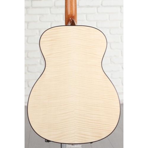  Larrivee SWX OM-10 Romanian Flamed Maple Acoustic Guitar - Natural Demo