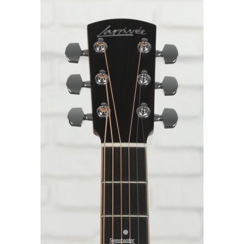  Larrivee OM-03E Mahogany Acoustic-Electric Guitar - Natural Satin