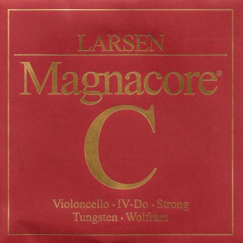  Larsen Magnacore Cello C String - Tungsten Wound Steel Core - Strong Gauge