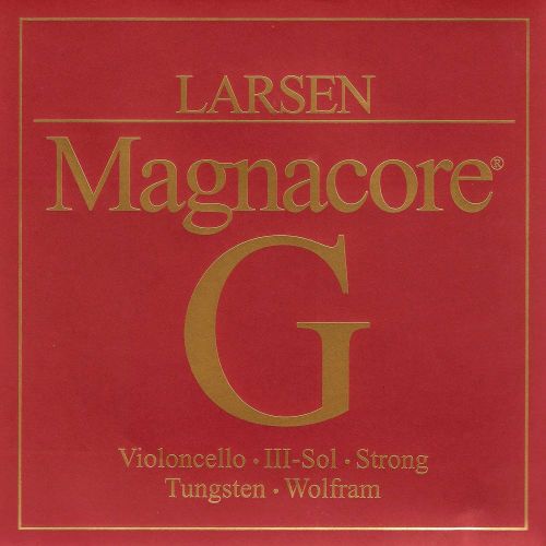  Larsen Magnacore Cello G String - Tungsten Wound Steel Core - Strong Gauge