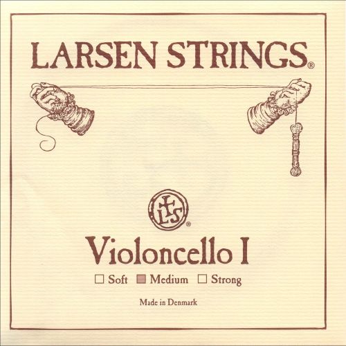  Larsen 4/4 Cello String Set Medium Gauge