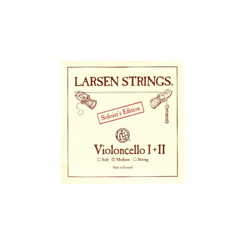  Larsen 4/4 Cello Soloist A and D Combo Pack Medium Gauges