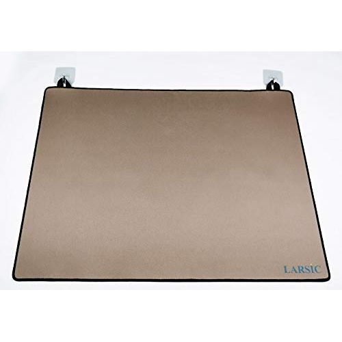  Larsic Stove Cover - Thick Natural Rubber Sheet Protects Electric Stove Top. Anti-Slip Coating, Waterproof, Heat Resistant, Foldable. Prevents Scratching, Expands Usable Space (28.