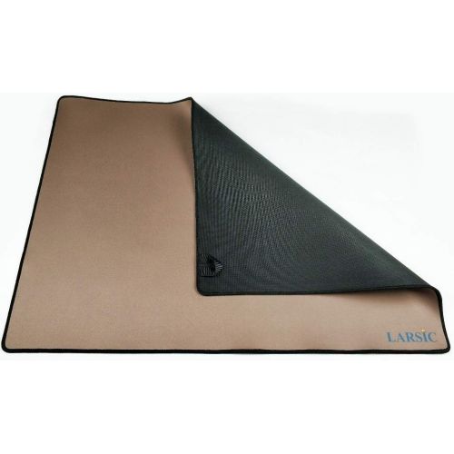  Larsic Stove Cover - Thick Natural Rubber Sheet Protects Electric Stove Top. Anti-Slip Coating, Waterproof, Heat Resistant, Foldable. Prevents Scratching, Expands Usable Space (28.