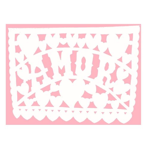  Las Artesanas White Tissue Paper Papel Picado Wedding Theme (10 Pack Rectangle Tissue)