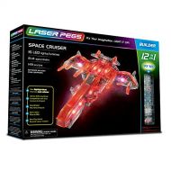 Laser Pegs Space Cruiser 12-in-1 Building Set; The First Lighted Construction Toy to Ignite Your Childs Creativity; Its Your Imagination, Light It Up